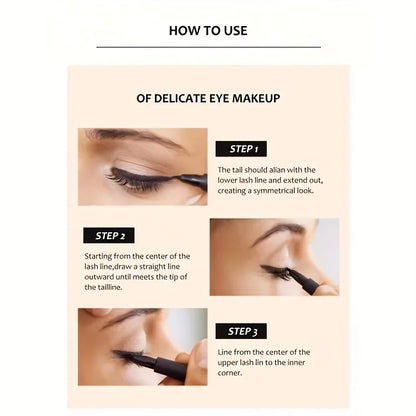1PC Quick-dry Eyeliner Pencil Makeup Long Lasting Smooth Matte Eye Liner  Anti Smudge Liquid Eyeliner Pen Eyes Cosmetics
