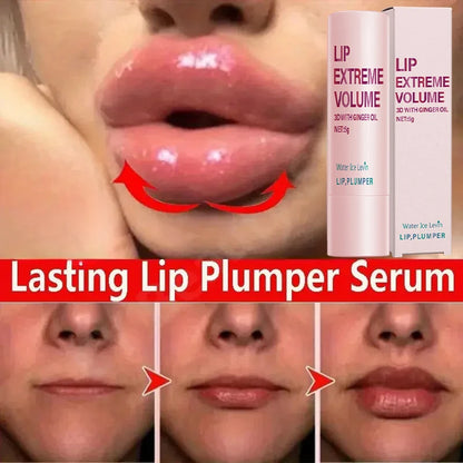 Non-Sticky Gloss Serum with Saccharomyces Polypeptides - Moisturizes Lips for Smooth, Supple Feel