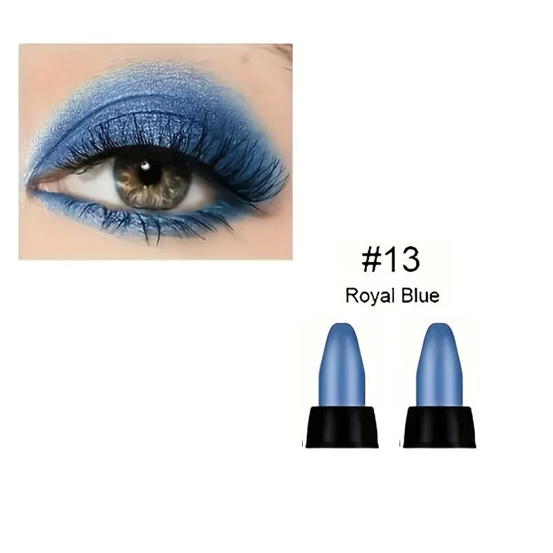 16-Color Pearlescent Waterproof Eyeliner – Glitter & Long-Lasting