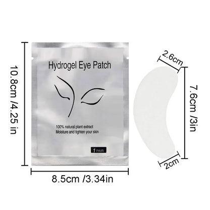 Lint-Free Under Eye Pads for Lash Extensions (50–100 Pairs)