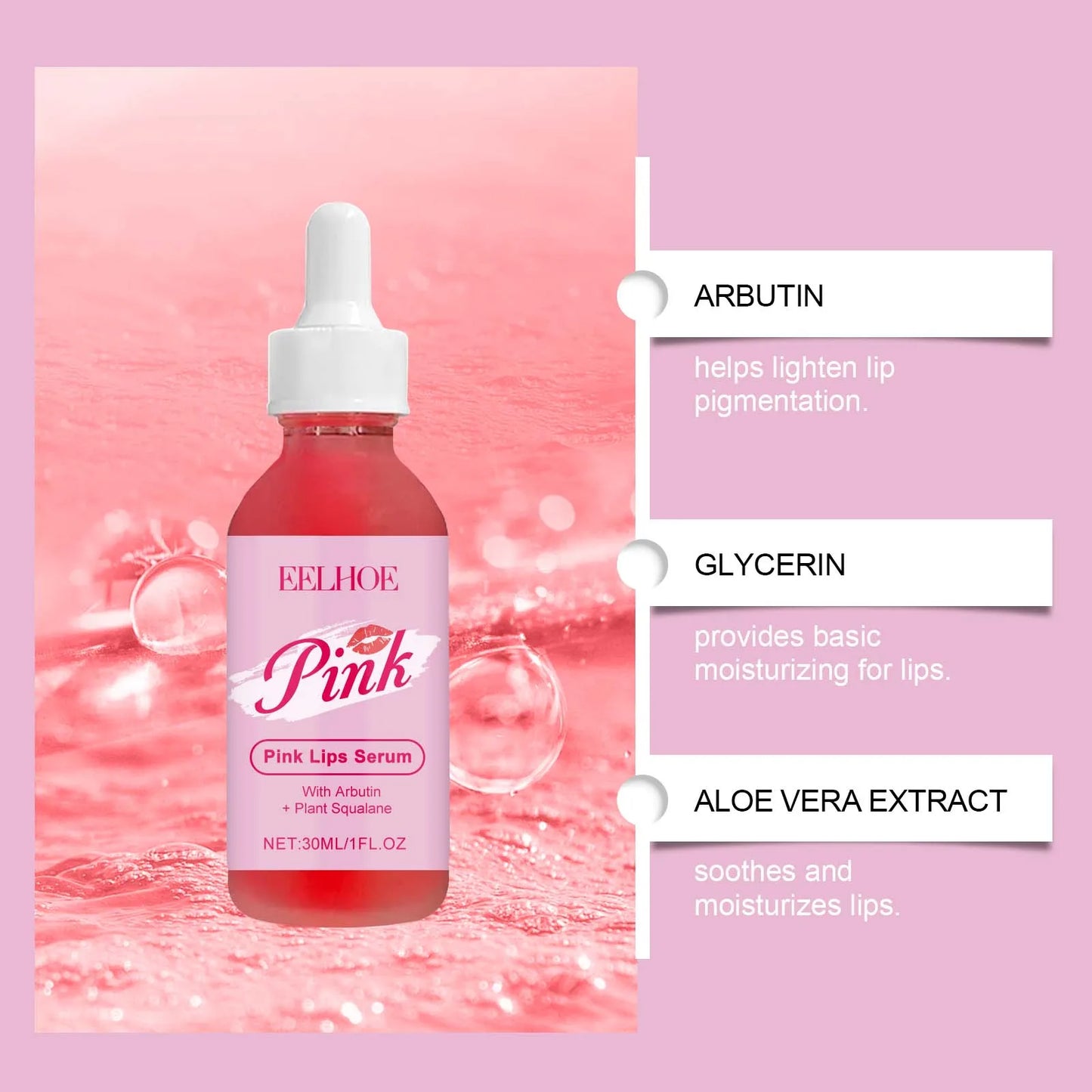 Lip Plumper Serum Instant Volumizing Lip Plumping Oil Moisturizing Dark Lips Remedy Anti Wrinkle Increase Elasticity Lip 30ml
