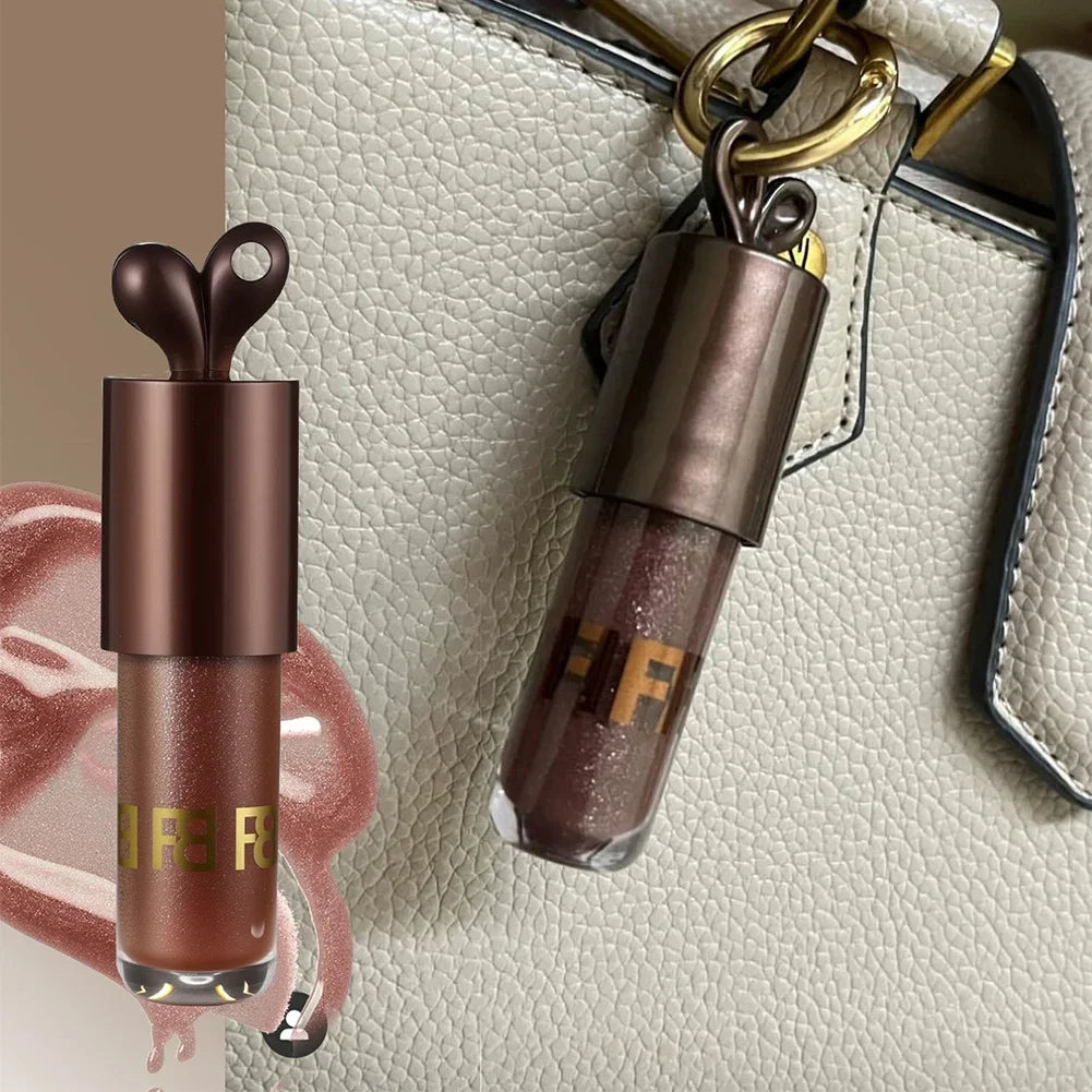 3Pcs Honey Infused Hydrating Lip Oil Nourishing for Dry Lips,High Shine,Fresh Honey Scent,Lip Gloss,Moisturizing Lip Makeup