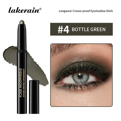 12 Colors Eyeshadow Pencil Stick Shimmer And Matte Waterproof Metallic Glitter Eye Shadow Highlighter Pencil Eyeshadow Cosmetics