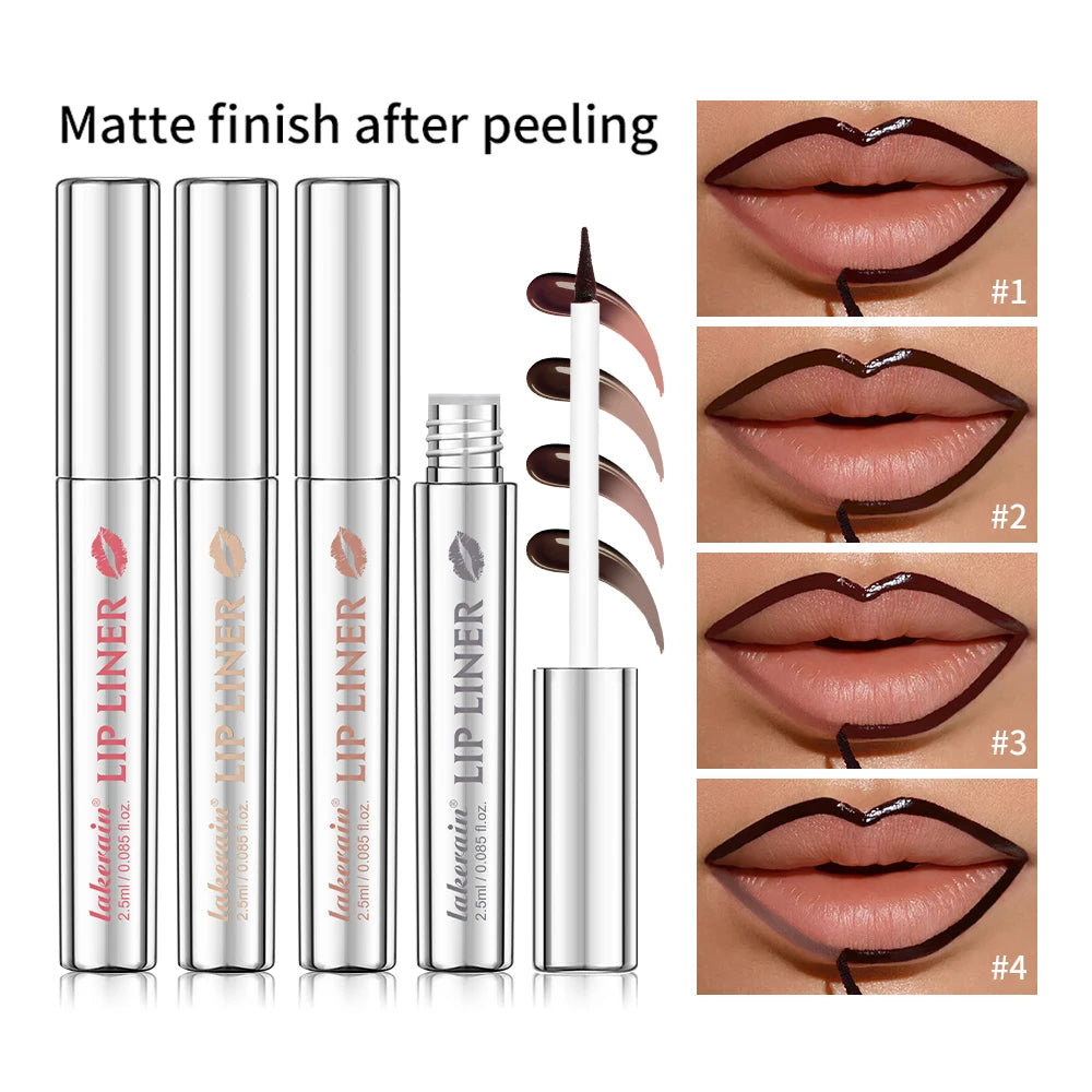Peel-Off Lip Tattoo – Waterproof Matte Lip Tint & Contour