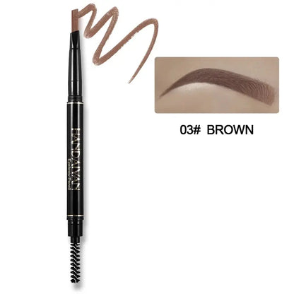 HANDAIYAN 5-Color Automatic Rotating Eyebrow Pencil – Waterproof & Long-Lasting