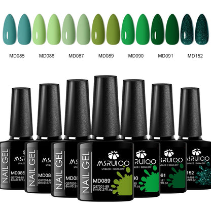 7pc Nail Gel Polish Set – Long-Lasting DIY Manicure Kit