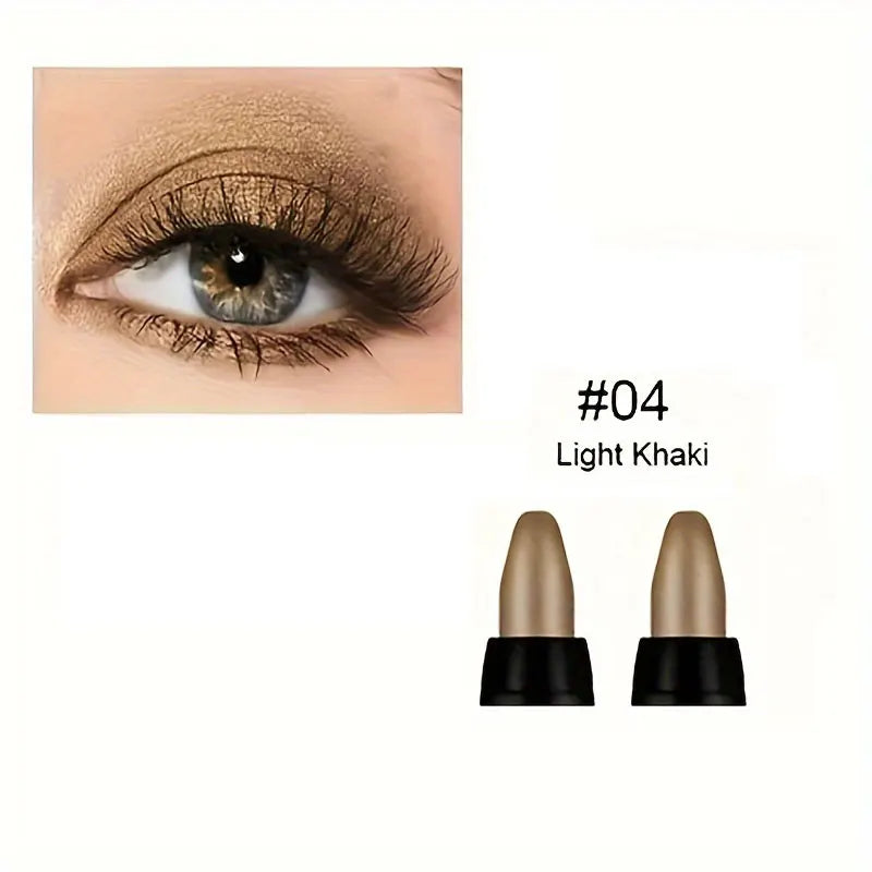 16-Color Pearlescent Waterproof Eyeliner – Glitter & Long-Lasting