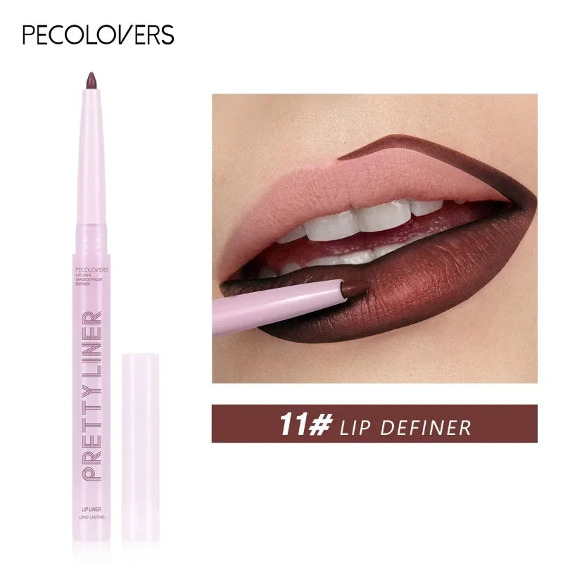 Purple Lip Line Pen Waterproof, Pollution -proof, Durable, Will Not Drop, Lasting Lip Line Pen, Lip Cosmetics Lip Pencil