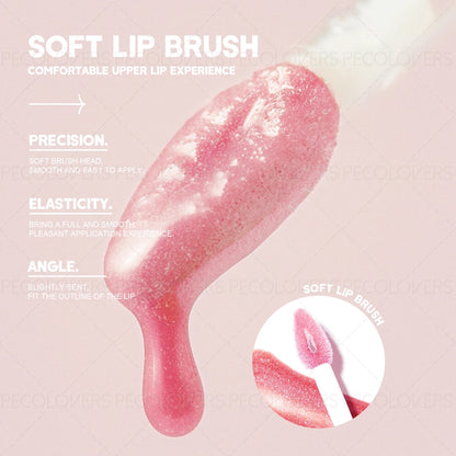 Moisturizing and Moisturizing Glitter Pearl Lip Gloss Moisturizing Lasting Shiny Mirror Liquid Lipstick Lip Oil Shine Lip Glaze