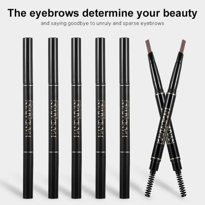 HANDAIYAN 5-Color Automatic Rotating Eyebrow Pencil – Waterproof & Long-Lasting