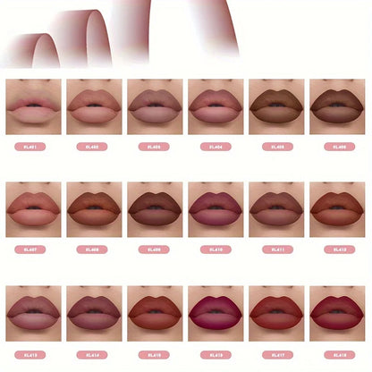 6pcs Matte Lip Liner Pencils – Smooth, Long-Lasting, All Skin Types