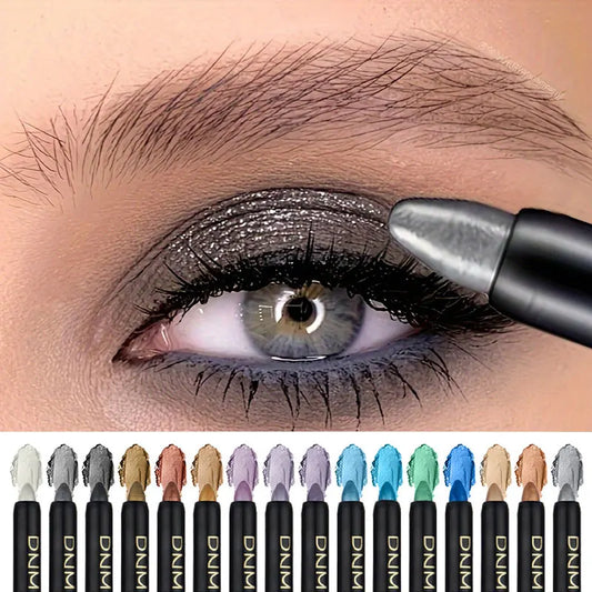16-Color Pearlescent Waterproof Eyeliner – Glitter & Long-Lasting