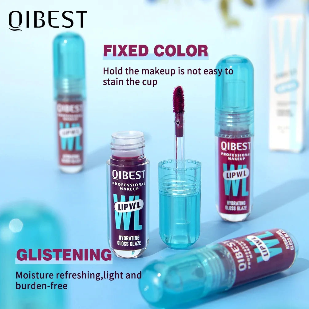 Qibest Original Moisturizing Lip Balm Lip Oil Gloss Care of The Lips Benetitnt for Lips Plumping Exfoliating Plumping Gloss Oil