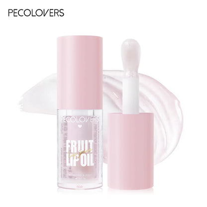 Fruit Mirror Water Lip Gloss Transparent Lip Oil Lasting Liquid Lipstick Clear Glitter Primer Hydrating Plump Lip Gloss