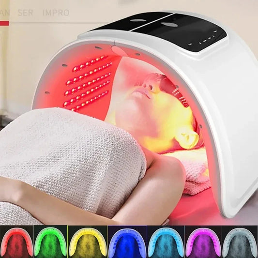 7-Color LED Light Therapy Face Mask