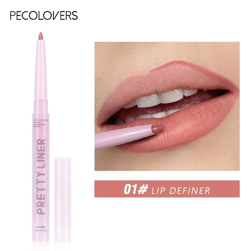Purple Lip Line Pen Waterproof, Pollution -proof, Durable, Will Not Drop, Lasting Lip Line Pen, Lip Cosmetics Lip Pencil