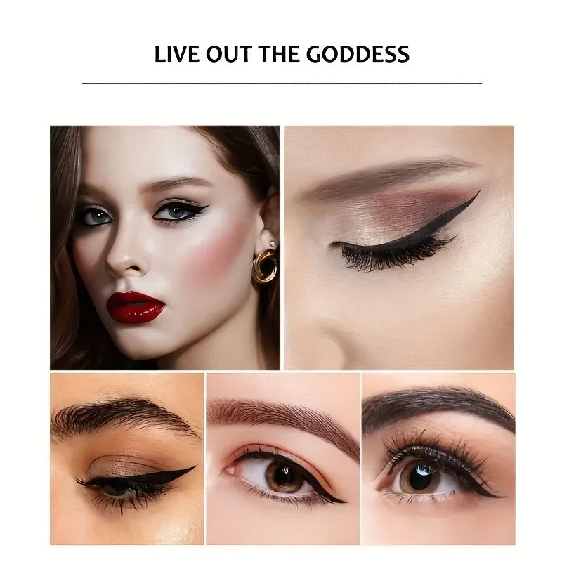 1PC Quick-dry Eyeliner Pencil Makeup Long Lasting Smooth Matte Eye Liner  Anti Smudge Liquid Eyeliner Pen Eyes Cosmetics