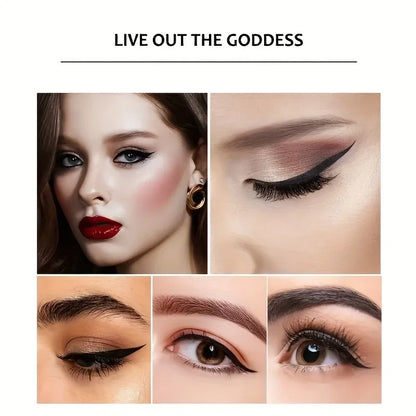 1PC Quick-dry Eyeliner Pencil Makeup Long Lasting Smooth Matte Eye Liner  Anti Smudge Liquid Eyeliner Pen Eyes Cosmetics