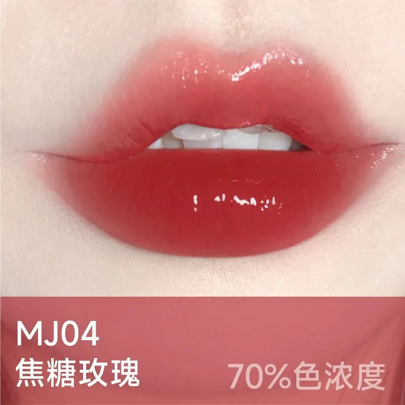 AZTK MELTYKISS LIP JELLO Lip Gloss Watery Mirror Lipstick Lasting Moisturizing Plump Jelly Lips Lightens Lip Lines Cosmetics Hot