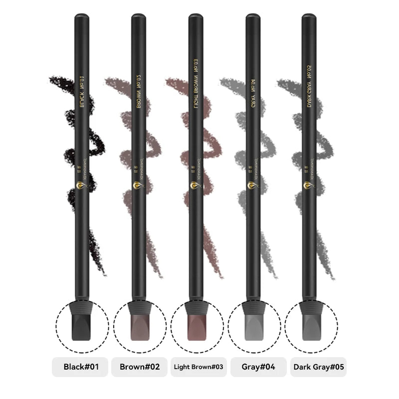 1PCS Eyebrow Pencil Waterproof Microblading Eyebrow Pen Tattoo Eyebrows Makeup 5 Colors Natural Long Lasting Eye Brow Pencil ﻿