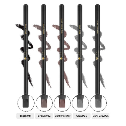 1PCS Eyebrow Pencil Waterproof Microblading Eyebrow Pen Tattoo Eyebrows Makeup 5 Colors Natural Long Lasting Eye Brow Pencil ﻿