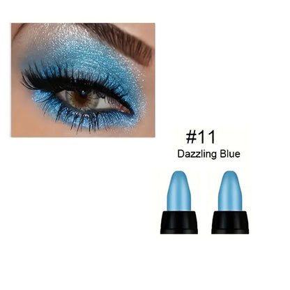 16-Color Pearlescent Waterproof Eyeliner – Glitter & Long-Lasting