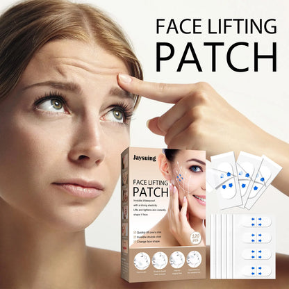 V-Shaped Face Lift Patches – 40/120pcs Invisible Neck & Chin Tapes