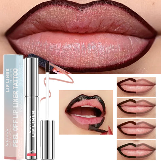 Peel-Off Lip Tattoo – Waterproof Matte Lip Tint & Contour