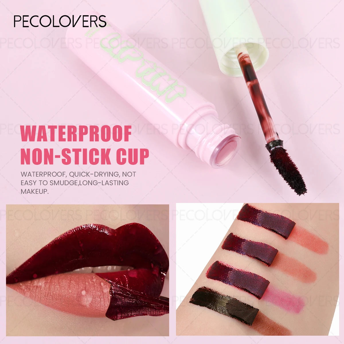 Waterproof Long Lasting Lip Gloss Matte Outline Contour Tattoo Tear Pull LipLiner Peel Off Liquid Lipstick Cosmetic