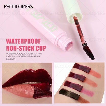 Waterproof Long Lasting Lip Gloss Matte Outline Contour Tattoo Tear Pull LipLiner Peel Off Liquid Lipstick Cosmetic
