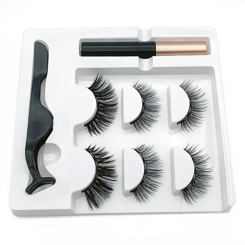Magnetic Eyelashes & Eyeliner Set