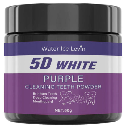 Purple Teeth Cleaning Powder