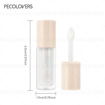 Moisturizing and Moisturizing Glitter Pearl Lip Gloss Moisturizing Lasting Shiny Mirror Liquid Lipstick Lip Oil Shine Lip Glaze