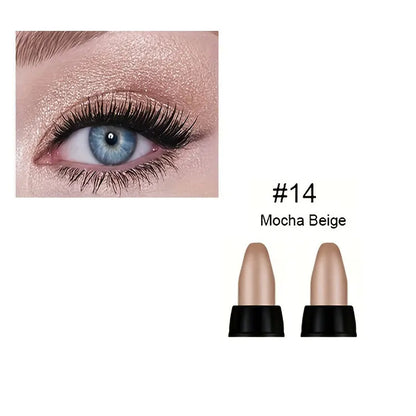 16-Color Pearlescent Waterproof Eyeliner – Glitter & Long-Lasting