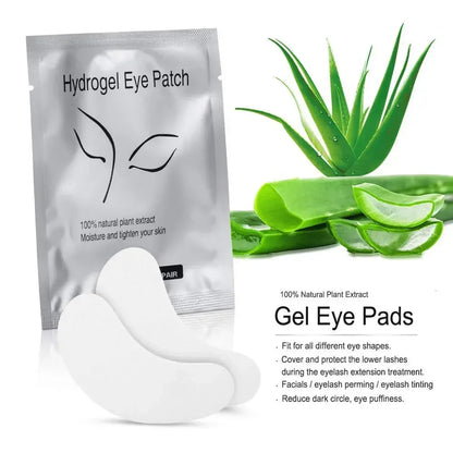 50/100pairs Eyelashes For Eyelash Extensions Eye Pads Pillows Disposable Patch Under Lash Tips Lint Free Sticker Wraps Makeup
