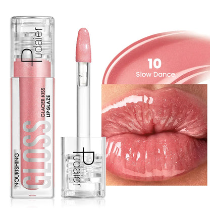 Long-lasting moisturizing lip gloss, waterproof and sweat-proof lip lipstick, easy to color, gentle and refreshing.