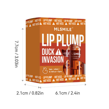 3pcs Duck Mouth Lip Gloss Set