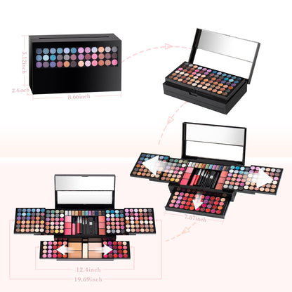 120 Color Eyeshadow Blush Palette Set