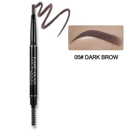 HANDAIYAN 5-Color Automatic Rotating Eyebrow Pencil – Waterproof & Long-Lasting