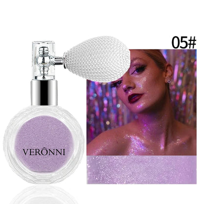 Diamond Glitter Highlighter Spray – Face & Body Shimmer