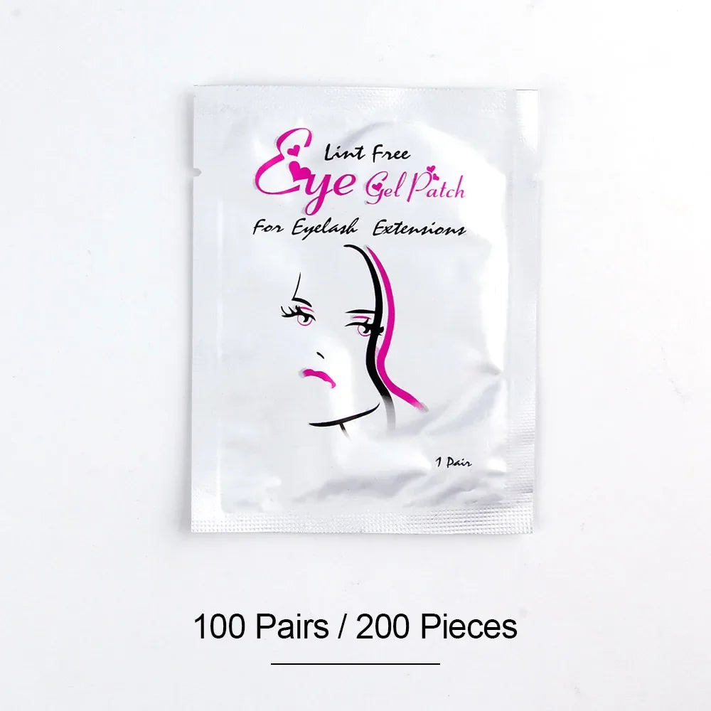 Lint-Free Under Eye Pads for Lash Extensions (50–100 Pairs)