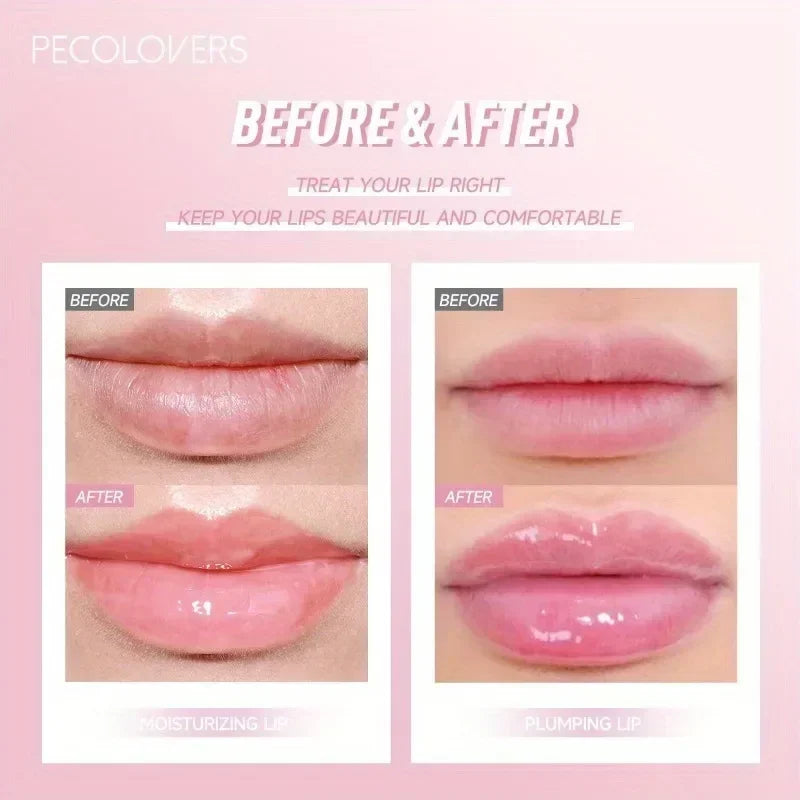 Fruit Mirror Water Lip Gloss Transparent Lip Oil Lasting Liquid Lipstick Clear Glitter Primer Hydrating Plump Lip Gloss