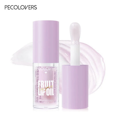 Fruit Mirror Water Lip Gloss Transparent Lip Oil Lasting Liquid Lipstick Clear Glitter Primer Hydrating Plump Lip Gloss