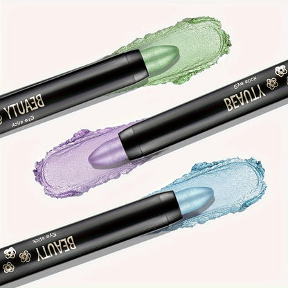 16-Color Pearlescent Waterproof Eyeliner – Glitter & Long-Lasting