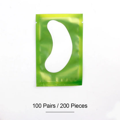 50/100pairs Eyelashes For Eyelash Extensions Eye Pads Pillows Disposable Patch Under Lash Tips Lint Free Sticker Wraps Makeup