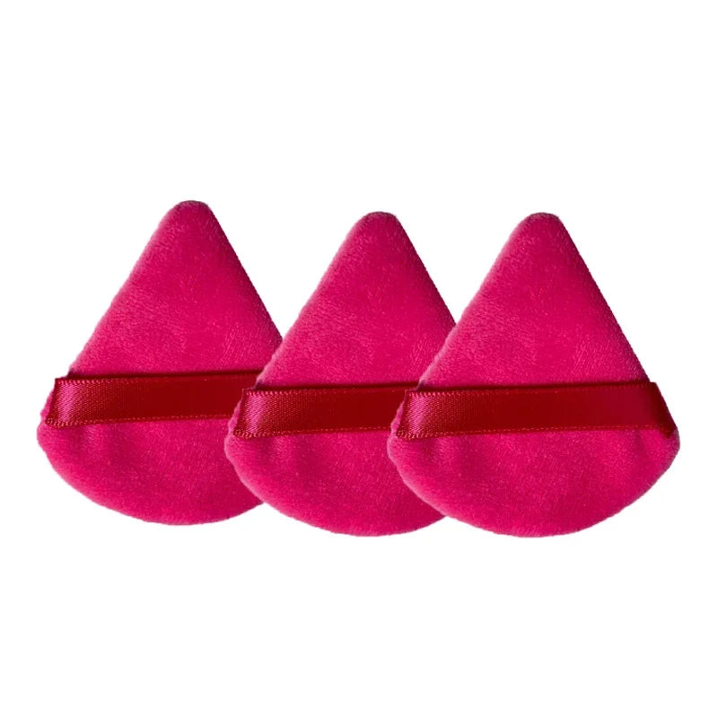 Powder Puff Face Makeup Sponge Cosmetics Soft Cotton Face Powder Puff  Washable Velvet Makeup Puff Tools