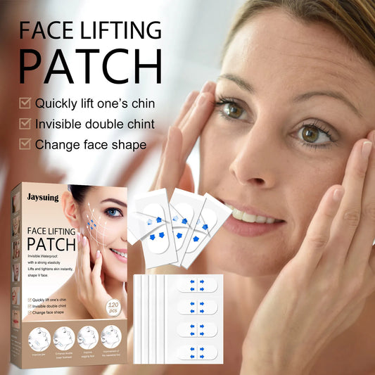 V-Shaped Face Lift Patches – 40/120pcs Invisible Neck & Chin Tapes