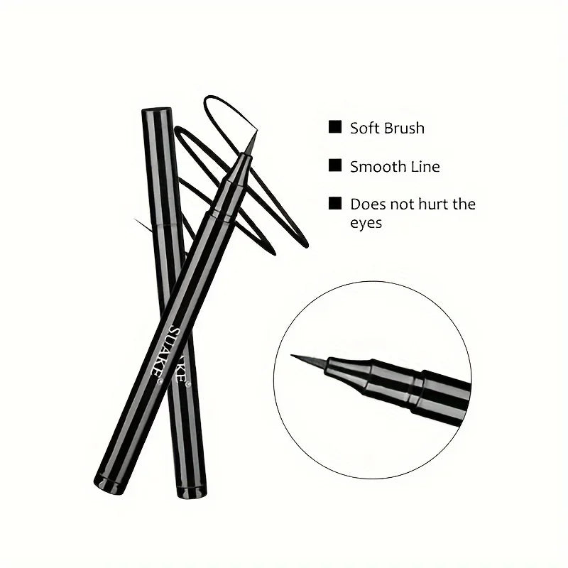 1PC Quick-dry Eyeliner Pencil Makeup Long Lasting Smooth Matte Eye Liner  Anti Smudge Liquid Eyeliner Pen Eyes Cosmetics