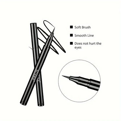 1PC Quick-dry Eyeliner Pencil Makeup Long Lasting Smooth Matte Eye Liner  Anti Smudge Liquid Eyeliner Pen Eyes Cosmetics