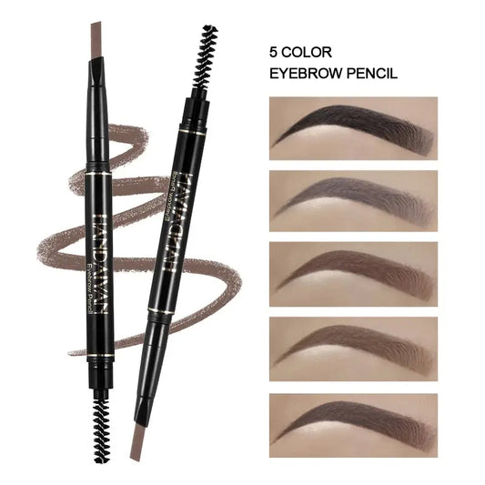 HANDAIYAN 5-Color Automatic Rotating Eyebrow Pencil – Waterproof & Long-Lasting